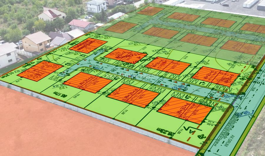 MOGOSOAIA - Teren construibil cu PUZ 2024 / 6000mp - 5