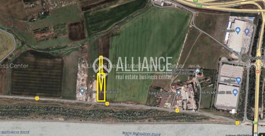 LAZU - SELGROS (Cod 01) Teren intravilan ideal hale depozitare. - 2