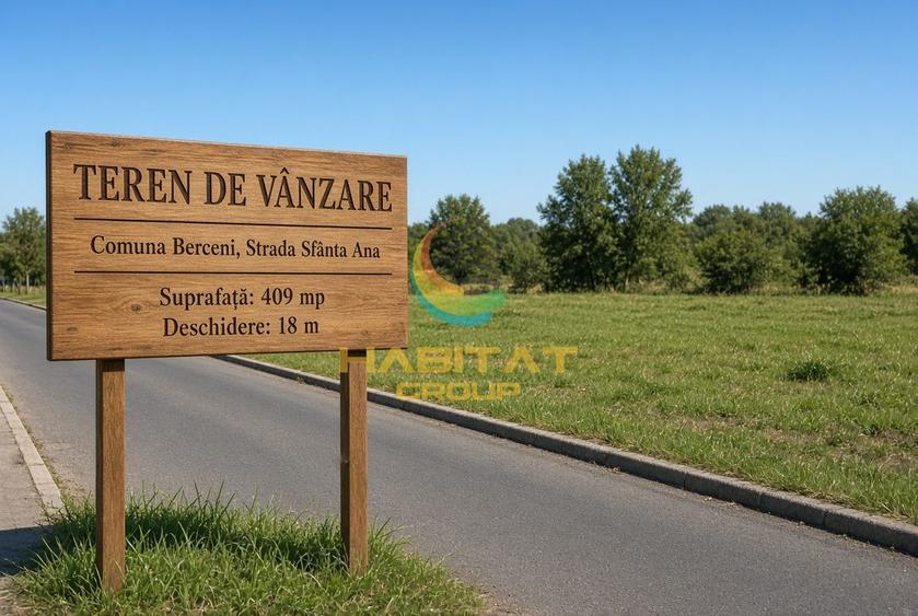 Teren intravilan- 409mp- Sfanta Ana