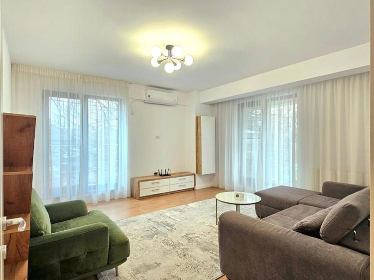 Inchiriere 2 camere decomandate cu centrală proprie, AC – metrou Laminorului
