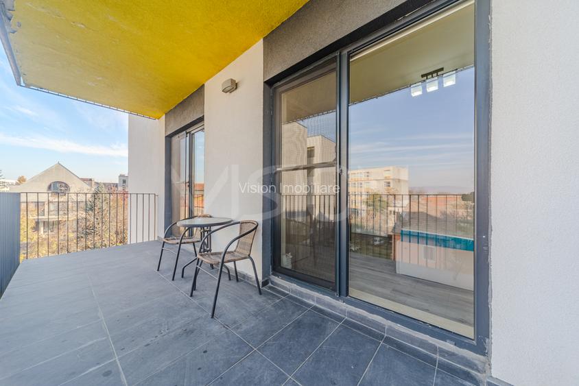 ⚡TUR VIRTUAL 2 camere | 54 m² | modern  | parcare | terasă | Piața Abator - 16
