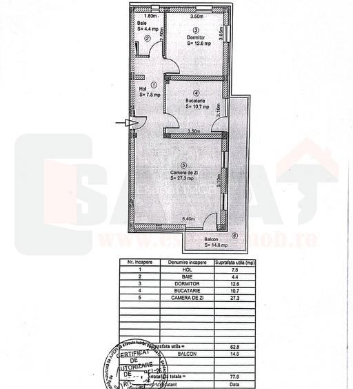 Ocazie: Ap. NOU | 78 mp | balcon | Prima Utilizare | Parcare | Video - 2