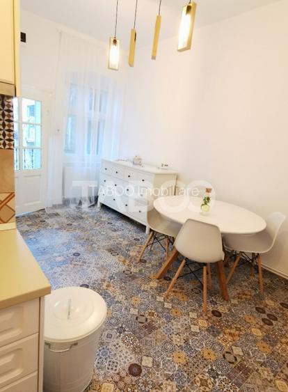 Garsoniera de inchiriat mobilata utilata  modern55 mpu central Sibiu - 3