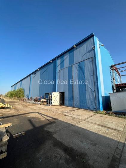 HALA INDUSTRIALA 1300mp H9m-pod rulant 5T - 7