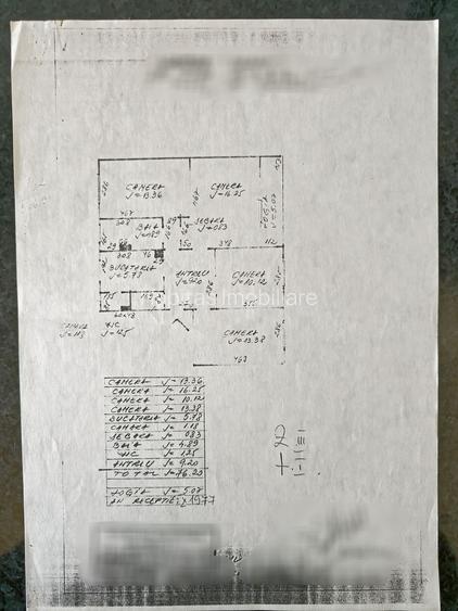 Apartament cu 4 camere, decomandat, etaj 2 din 4, Manastur - 15