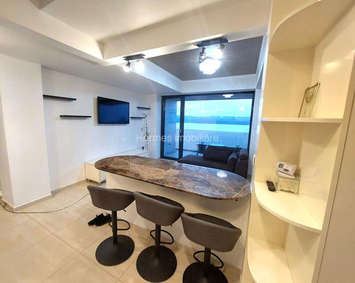 Apartament 3 camere – Pescărie / Delfinariu, vedere frontală lac Tăbăcărie - 2