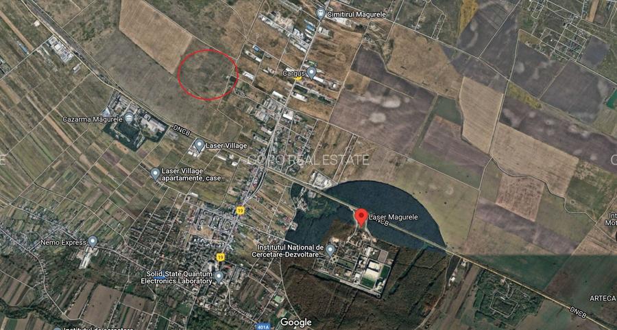 DNCB Magurele teren 1000 mp zona strada Fermei Atomistilor - 2