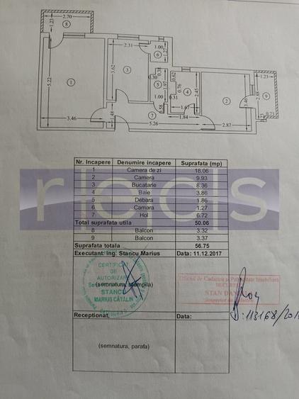 VANZARE 2 CAMERE | LUMINOS| BLOC REABILITAT | AVIATIEI | - 10