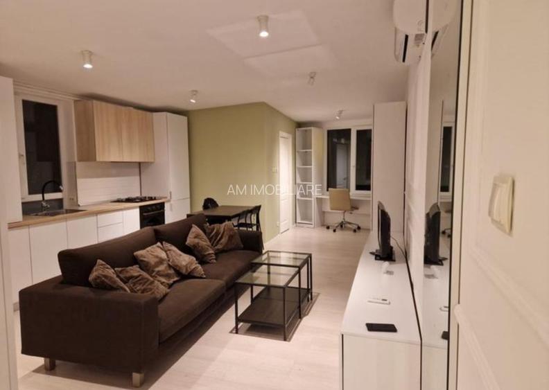 STUDIO OBOR - DORMITOR SEPARAT, CENTRALA PROPRIE, CURTE, METROU 5 MIN. - 6