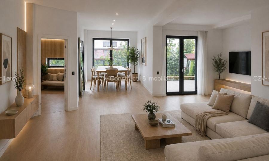 Casă spectaculoasă – 314 mp utili, cramă, terase, 7 camere, teren 432 mp - 2