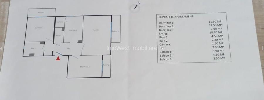 Lipovei | 3 Camere | Decomandat | Etaj Intermediar | Garaj in CF. - 1