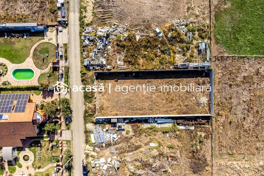 Teren de 733 mp în Livada, cu gard finalizat, Comision 0 - 3