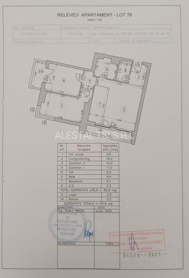 3 camere complex Estic Park cu parcare subterana - comision ZERO - 7