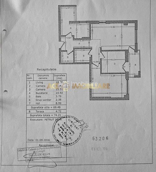 3 Camere de vanzare | GranVia Park | 2 bai | Centrala | Parcare - 7