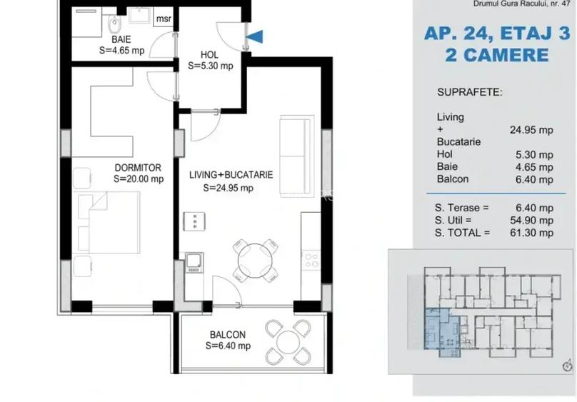 Apartament 2 camere, 15 min de metrou Nicolae Teclu, Theodor Pallady - 4