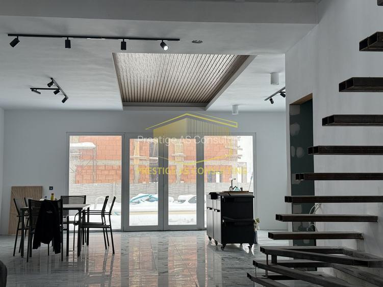 Vila moderna cu structura metalica, tehnologie NZEB si piscina | Giarmata - 5