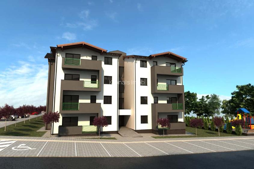 Garsoniera 42mp utili, ansamblu cu 4 blocuri tip vila, Sanpetru - 6