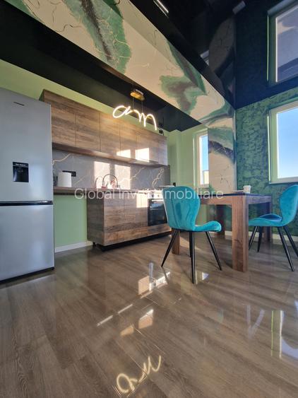 Mamaia Nord- 2 camere 52mp mobilat-utilat nou,vedere superba, disponibil imediat - 9