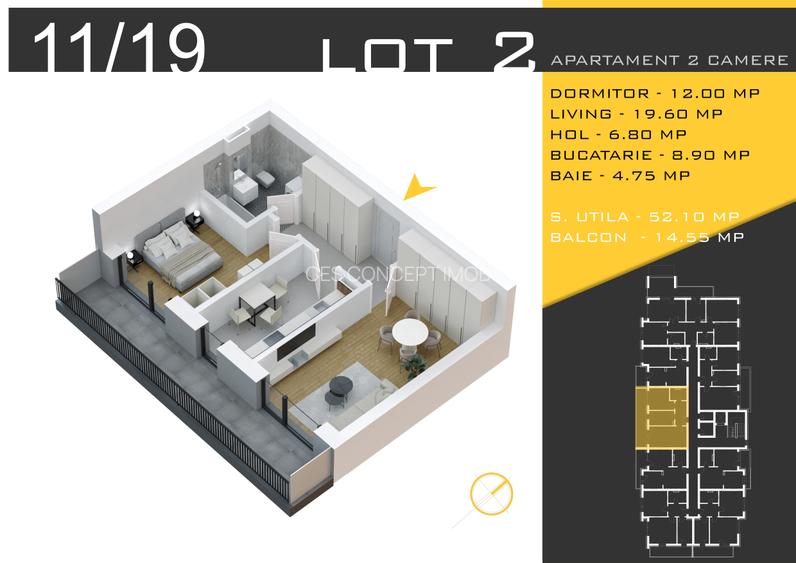 0% comision | Apartamente noi Sector 3 | Metrou Nicolae Teclu - 6