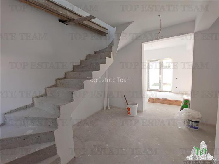 Vila individuala cuplata 4 camere P+1+M, cu incalzire in pardoseala si toate uti - 10