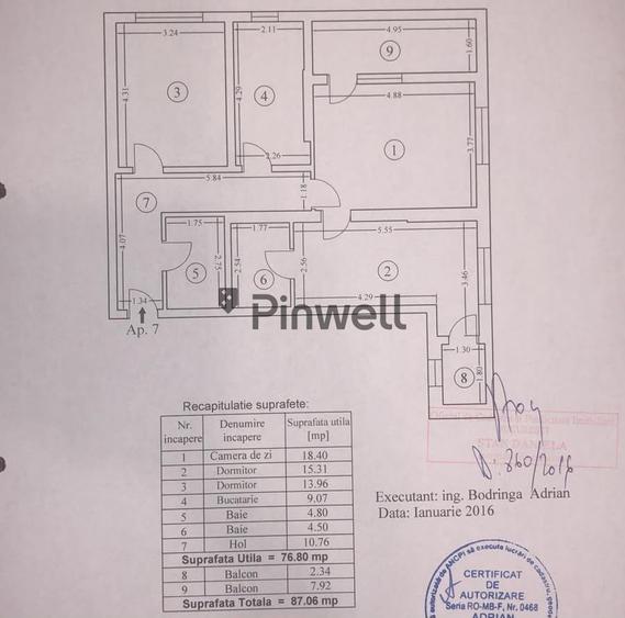 APARTAMENT 3 CAMERE DECOMANDAT I SECTOR 6