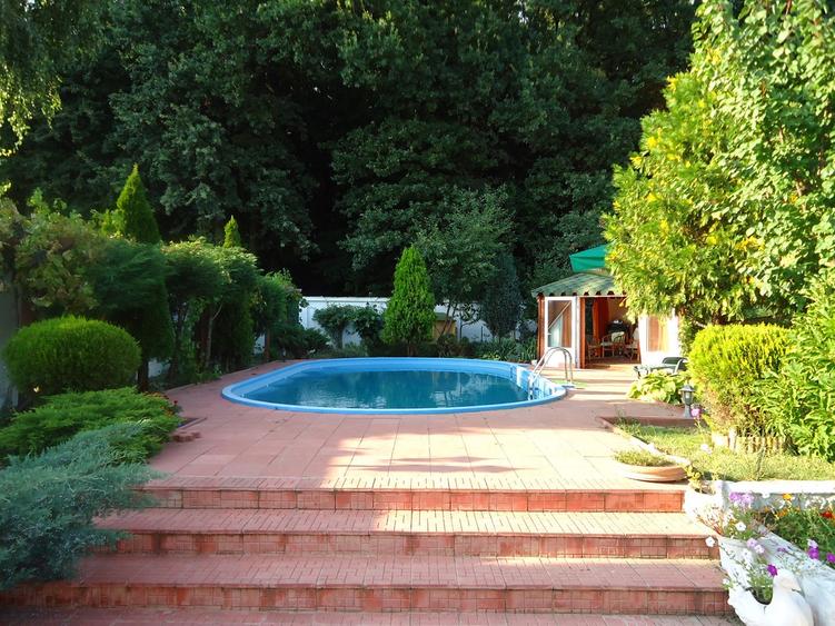 Vila piscina superba gradina matura cu iesire directa la padure