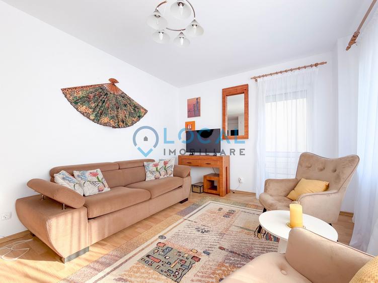 Apartament 2 camere | Finisat | Mobilat | Parcare | Plopilor