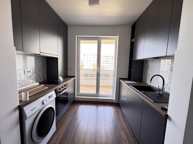 Apartament 2 camere mobilat, prima inchiriere, parcare subterana.