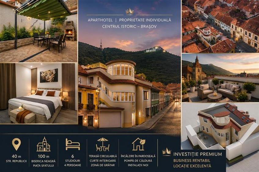 Aparthotel elegant, potential ridicat, Ultracentral, Brasov