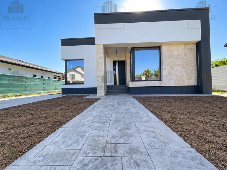 Casă parter 4 camere | 454 mp teren | Încălzire în pardoseală