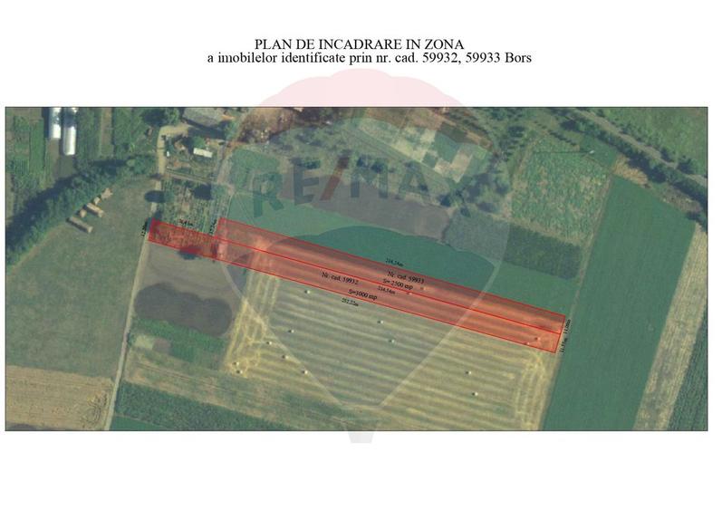 Teren de vânzare 8,800mp Sântion, Bors