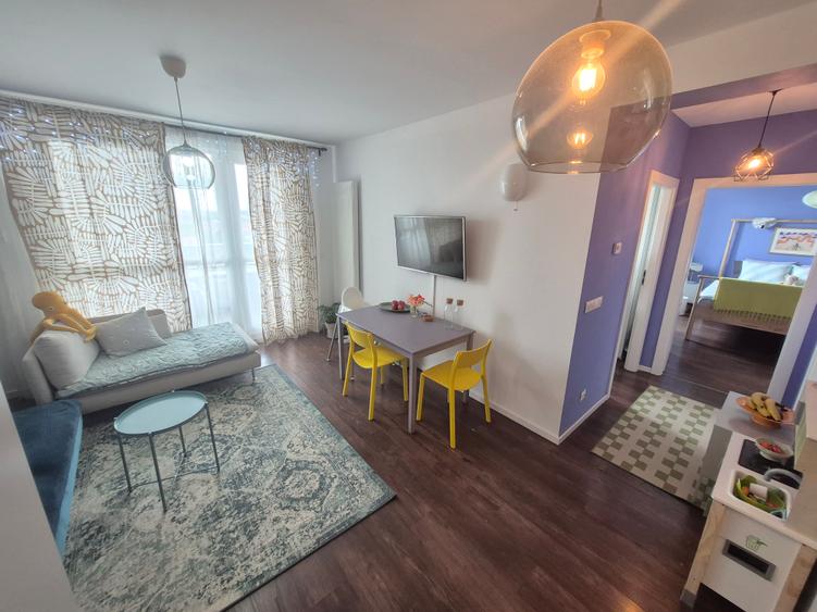 3Cam-Nou-Lux--7 Min Iulius Town-Mobilat --Balcon-1 loc Parcare -121.000 Euro!Neg