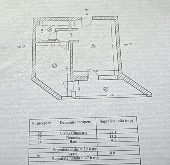 Apartament Complex Meraki | Piscina exterioara | Comision 0 | Etaj 1