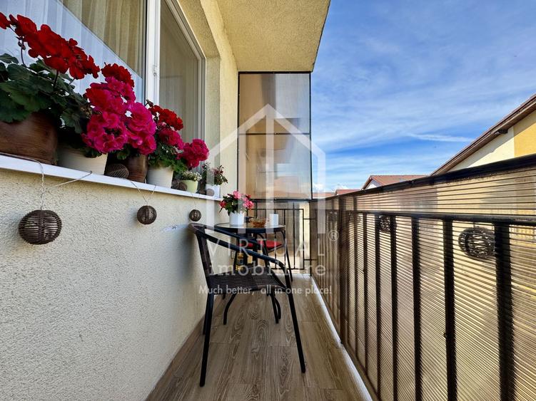 Apartament cu 3 camere, 61mp utili + balcon, loc de parcare, Turnisor