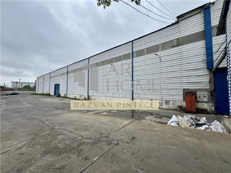 Hala industriala 2500 + birouri platforma betonata zona Nord, Ploiesti