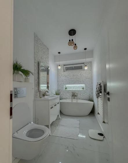 Apartament 2 camere,  85 mp, complet mobilat-utilat, parcare