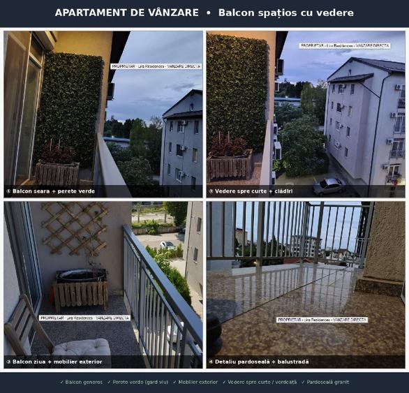 Apartament 2 camere Lira Residences | Mobilat complet | Decomandat | 61 mp