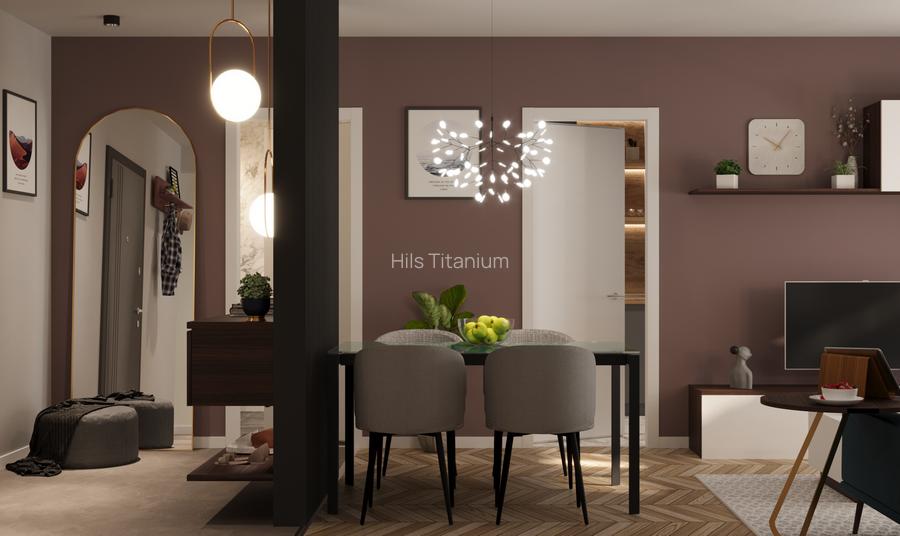 Apartament 3 camere 3A | HILS Titanium Ansamblu rezidential nou - 7