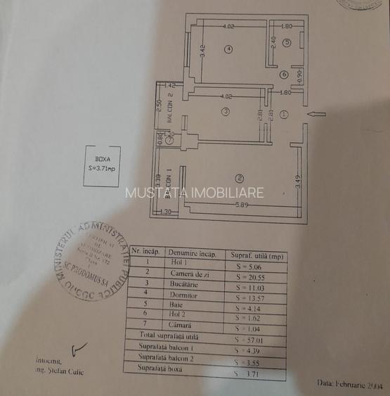 Apartament 2 camere, zona Buzaului. - 8