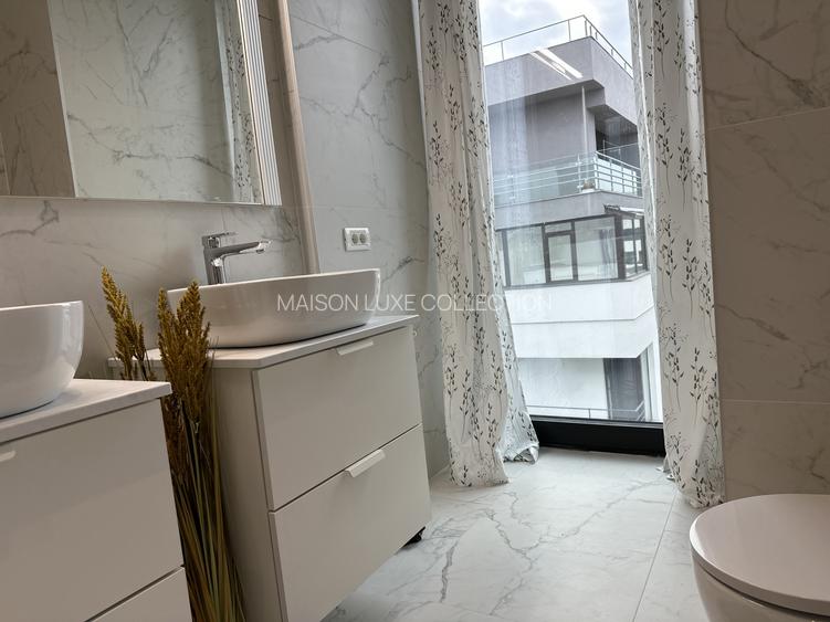 Penthouse de închiriat în WIN Herăstrău | 5 cam | Terasă panoramică | 2 locuri - 20