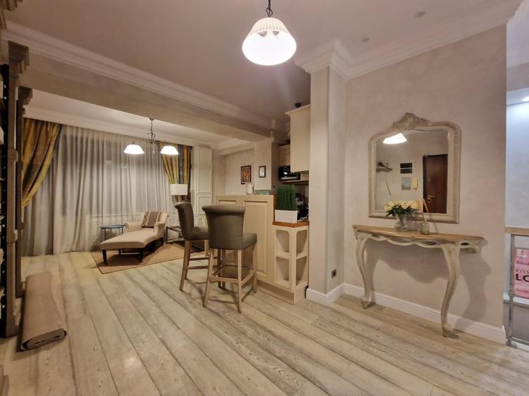 Soseaua Nordului - Herastrau, duplex 2 camere, mobilat utilat modern, terasa