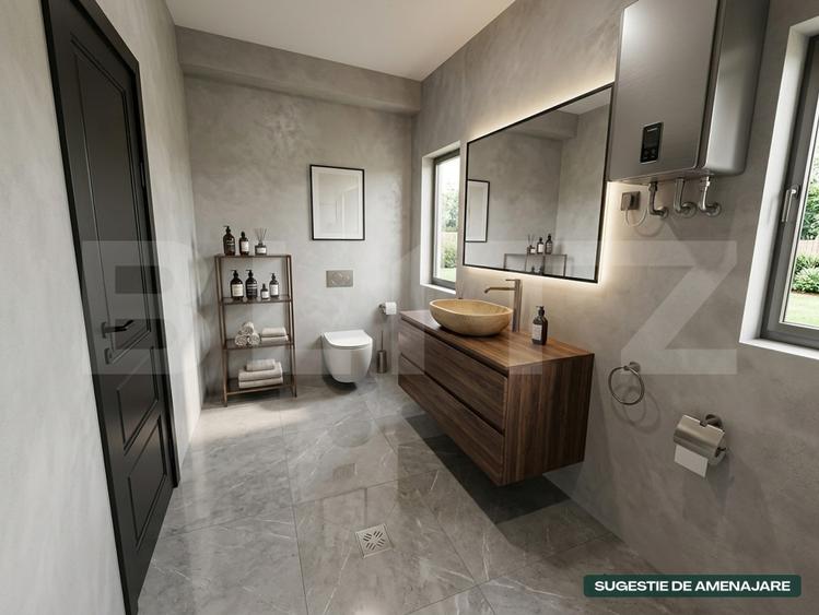 Proprietate superbă in Damieni! cu potential enorm comercial! 550mp utili-47Ari!