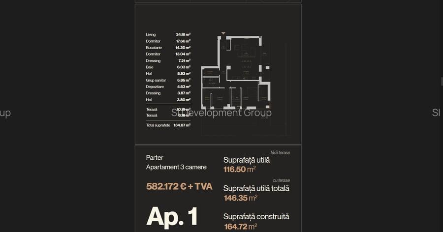 Iancu Nicolae | Apartament premium in imobil botique cu curte proprie 116 mp - 2