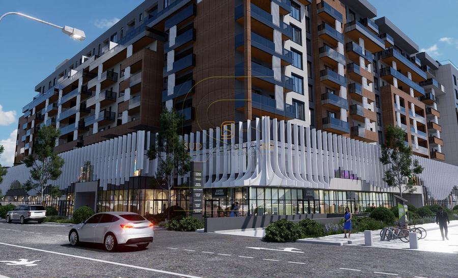 Apartament tip studio, spatios, parcare subterana, Aparatorii Patriei