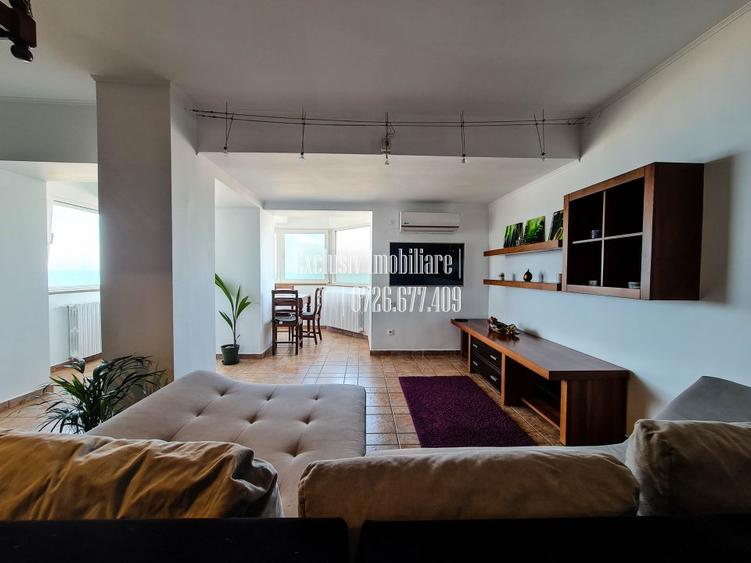 Vedere FRONTALA la MARE! Apartament cu 3 cam 80 mp MODERN cu centrala pe gaz