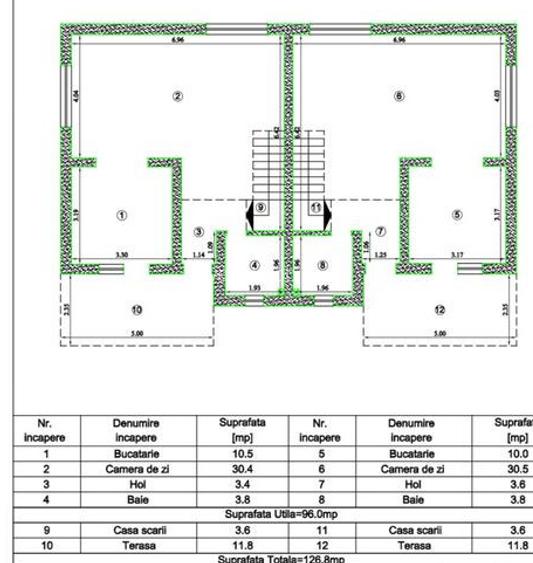 Casă tip duplex cu 4 camere FINISAJE PREMIUM! Valea Lupului-Iași COMISION 0% - 2
