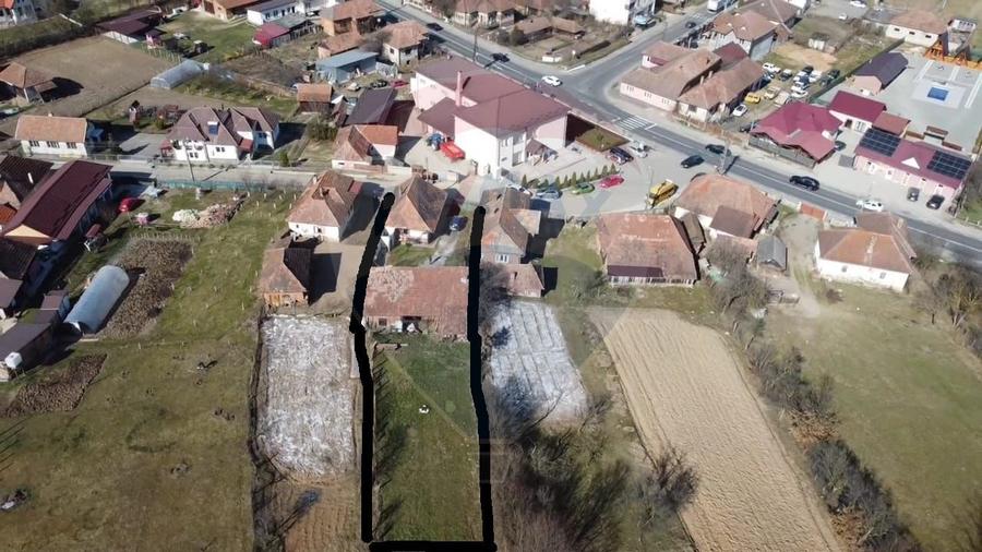 Casă cu teren generos de vânzare – Sânmihaiu Almașului, Comision 0%