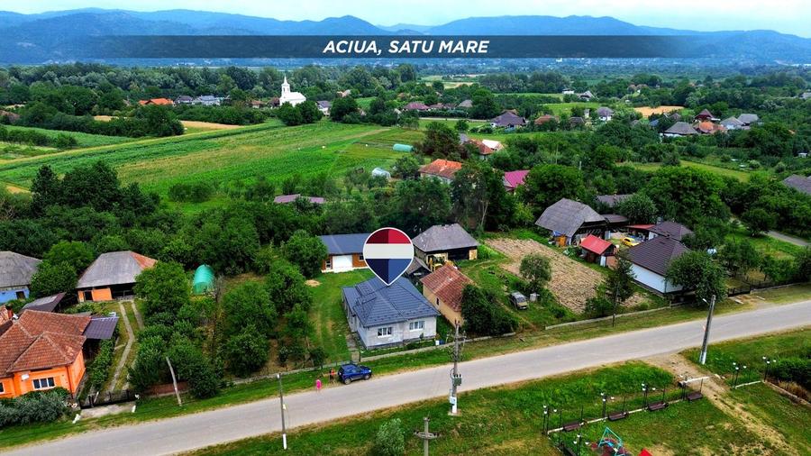 Gospodarie moderna completa de vanzare in Aciua, jud. Satu Mare