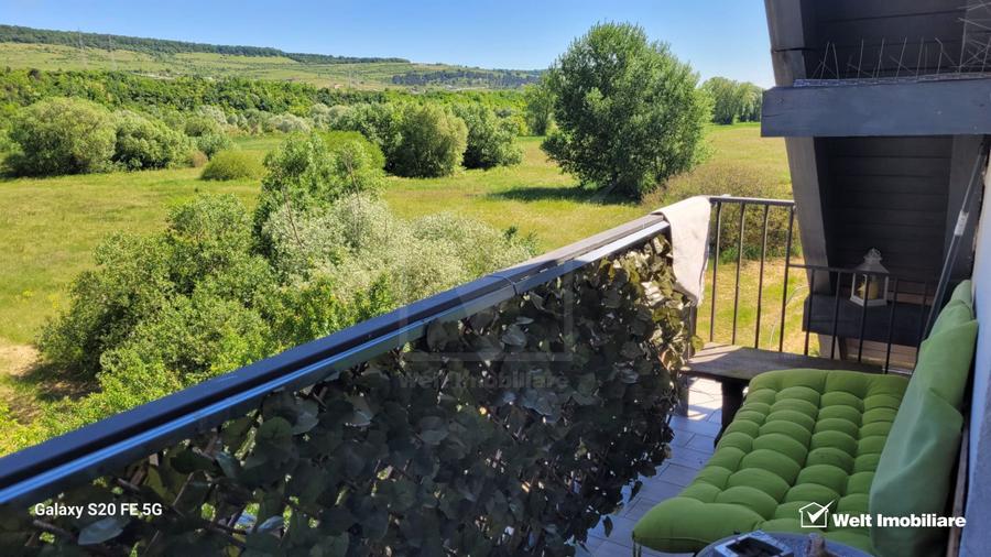 Apartament 3 camere modern, 2 balcoane, view superb spre natura, Floresti