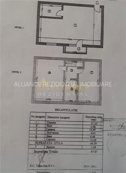 Apartament 3 camere tip duplex | 87 mp | 2 bai | Mobilat si utilat | 10 min Metr - 18